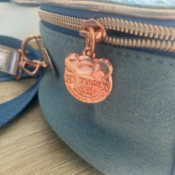 Mickey Ears Pin Trading Purse Disney Parks - Picture 3 of 3